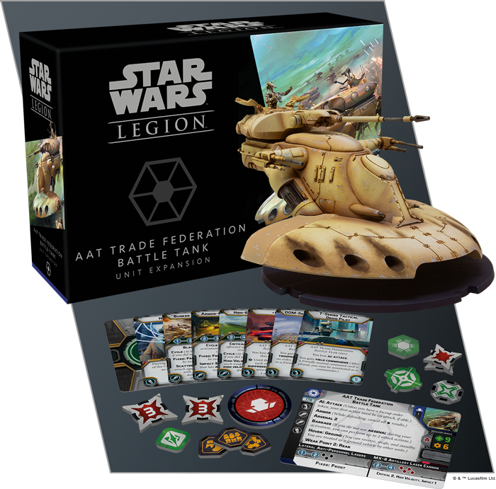 Star Wars : Legion - AAT Trade Federation Battle Tank Unit Expansion